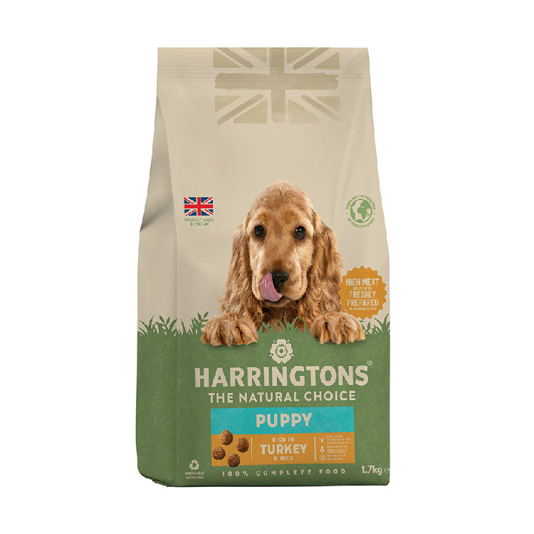 Harringtons Complete Puppy Turkey Rice Dry Food for – Pet