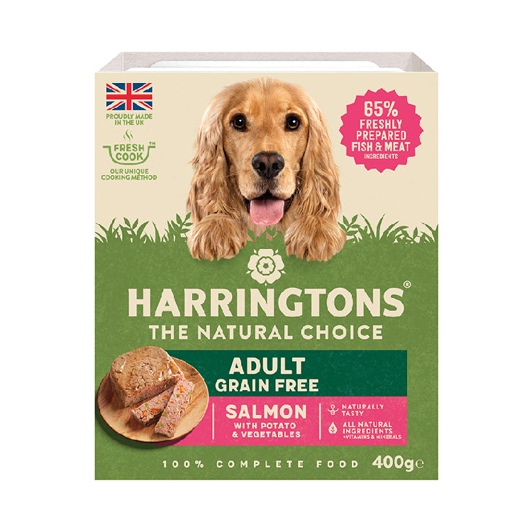 Harringtons Salmon Adult Wet Dog Food Pet