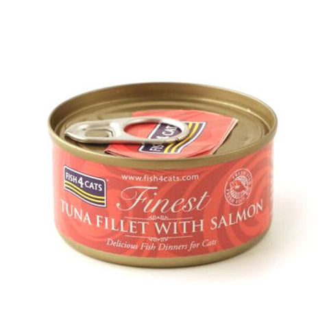 Fish4Cats Tuna Fillet with Salmon Wet Food