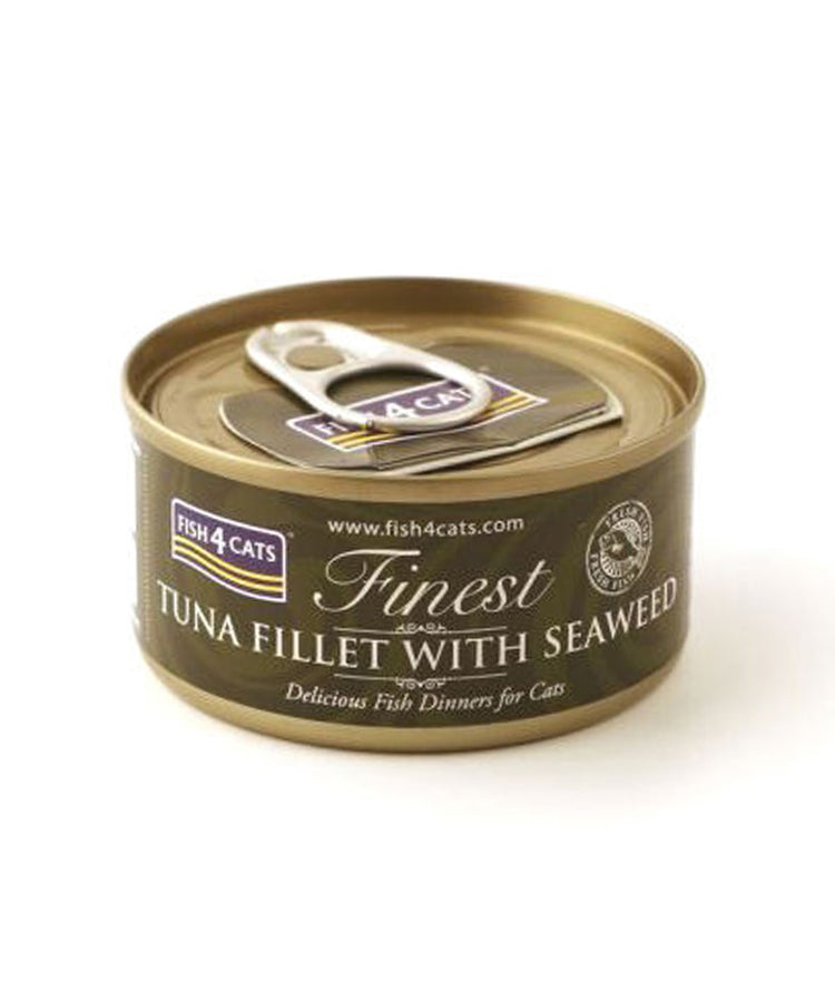 Fish4Cats Tuna Fillet with Seaweed Wet Food