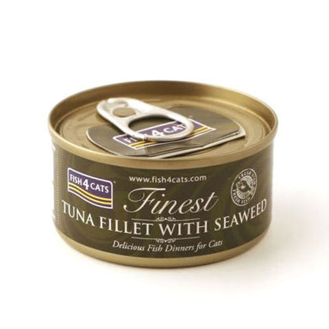 Fish4Cats Tuna Fillet with Seaweed Wet Food