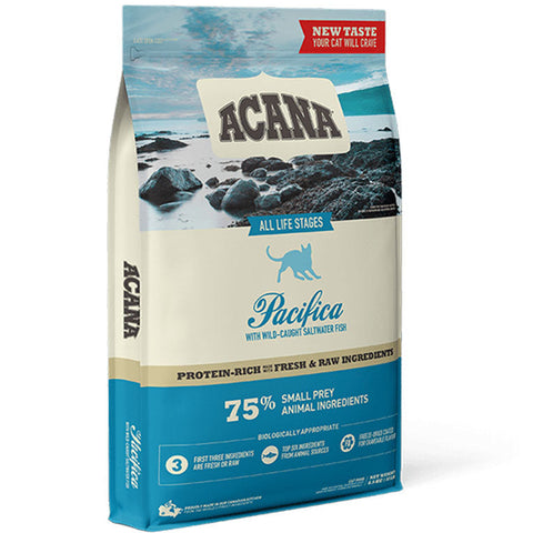 Acana Pacifica Adult Cat & Kitten Dry Food for 4.5Kg