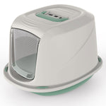 Georplast Galaxy Green Deluxe Cat Litter Box