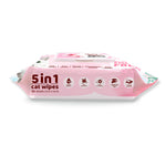 Kit Cat 5-in-1 Cat Wipes CHERRY BLOSSOM Scented