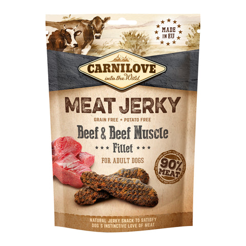 Carnilove Jerky Snack Beef & Beef Muscle Fillet