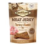 Carnilove Treats at Pet planet Meat Jerky turkey and rabbit bar