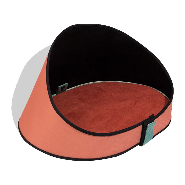 Zee.Cat Cozy Terracotta Bed for Stylish Feline Comfort