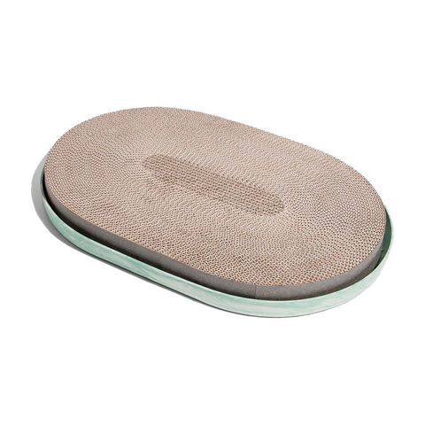 Zee.Cat Mint Cat Scratcher Bed