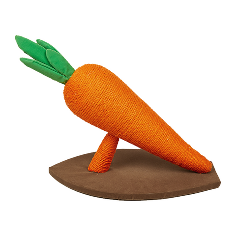 Fofos - Large Carrot Cat Scratcher toy