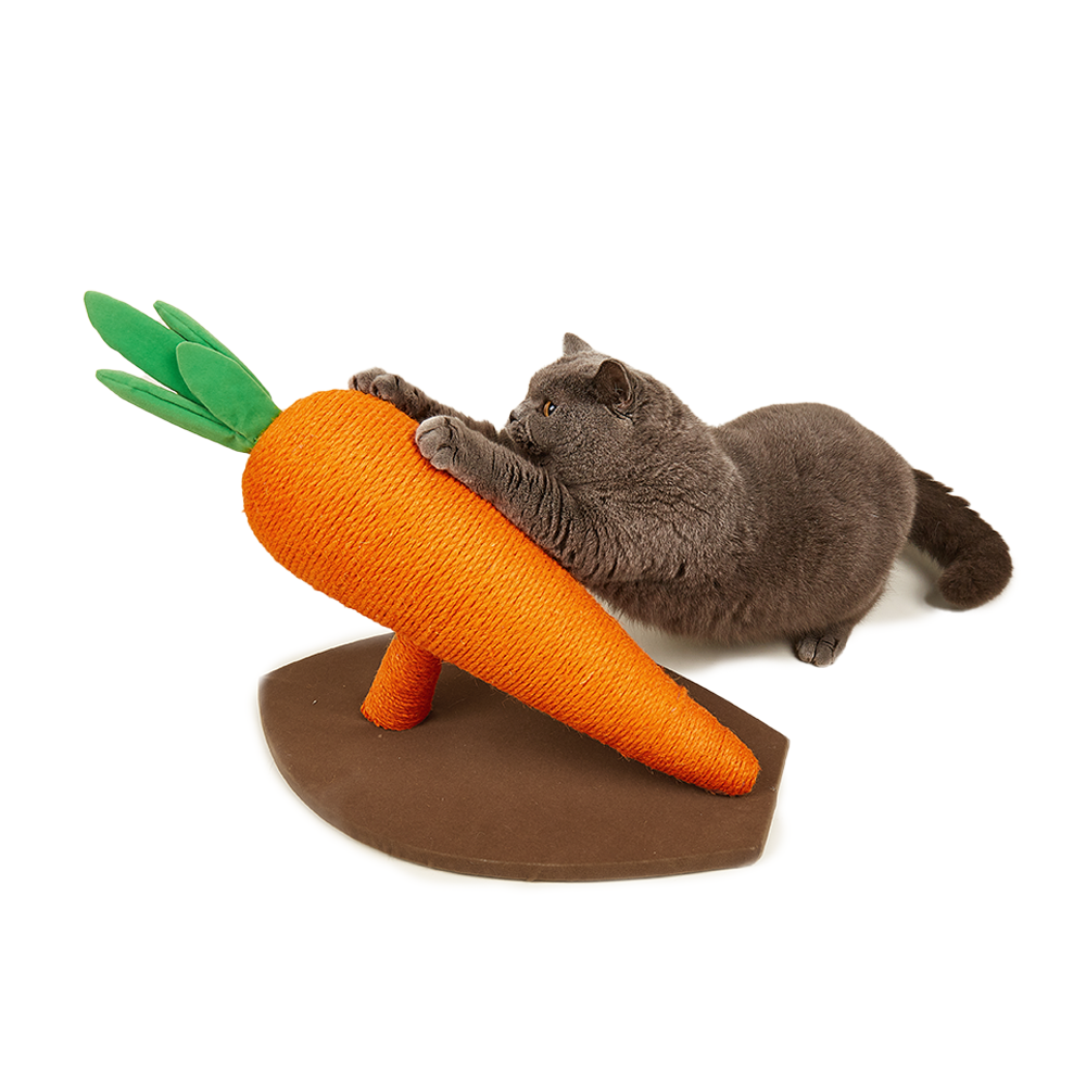 Fofos - Large Carrot Cat Scratcher toy