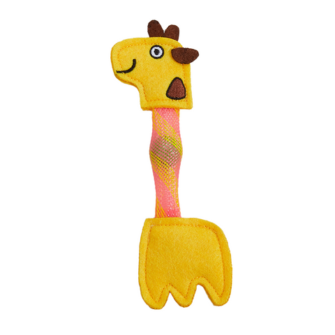 Fofos - Flick Tube Giraffe Cat Toy with Bell