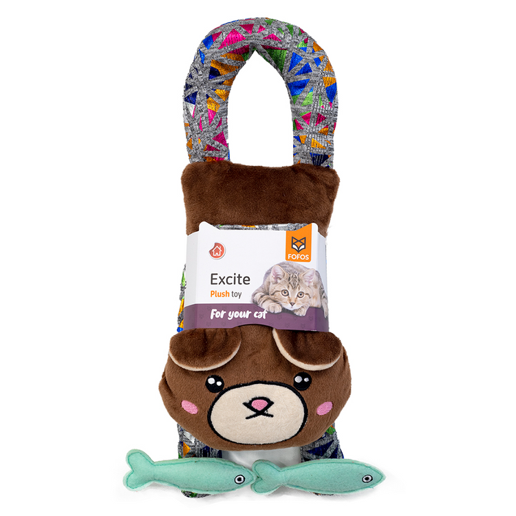 Fofos - Meow Door Hanger Bear Cat Toy