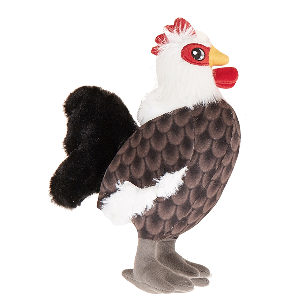 Fofos - Rooster Plush Dog Toy for All Dogs Sizes