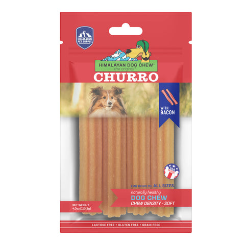 Himalayan Dog Chew Churro Bacon Original