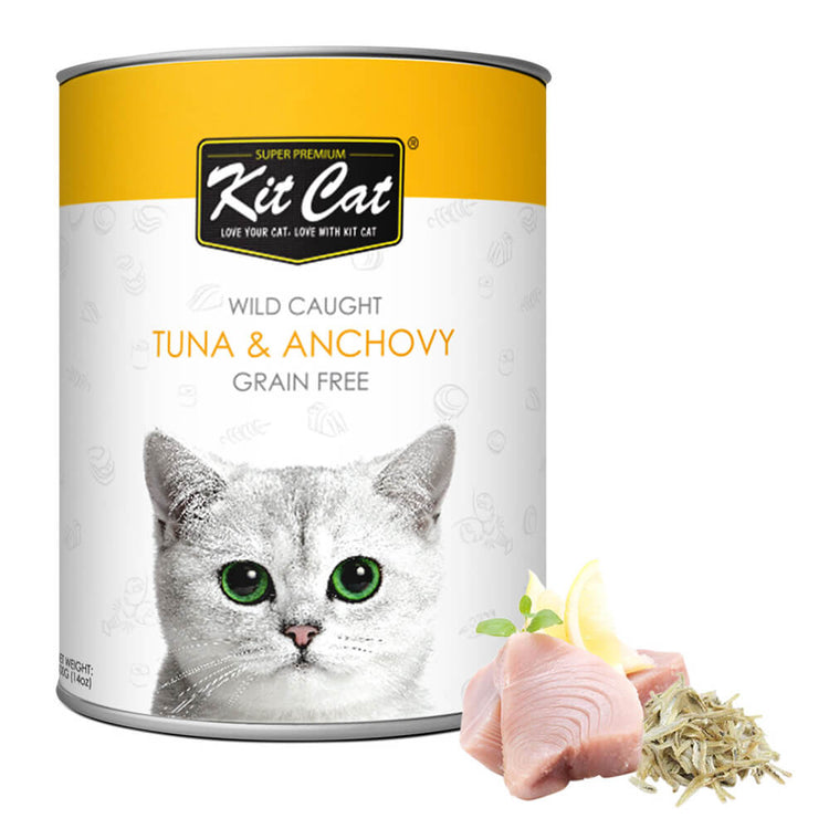 Kit Cat Wild Caught Tuna & Anchovy