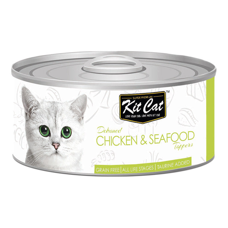 Kit Cat Chicken & Seafood 80g