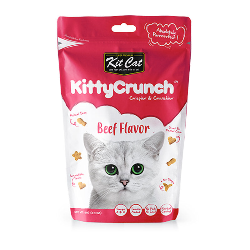 Kit Cat Kitty Crunch Beef Flavor 60g