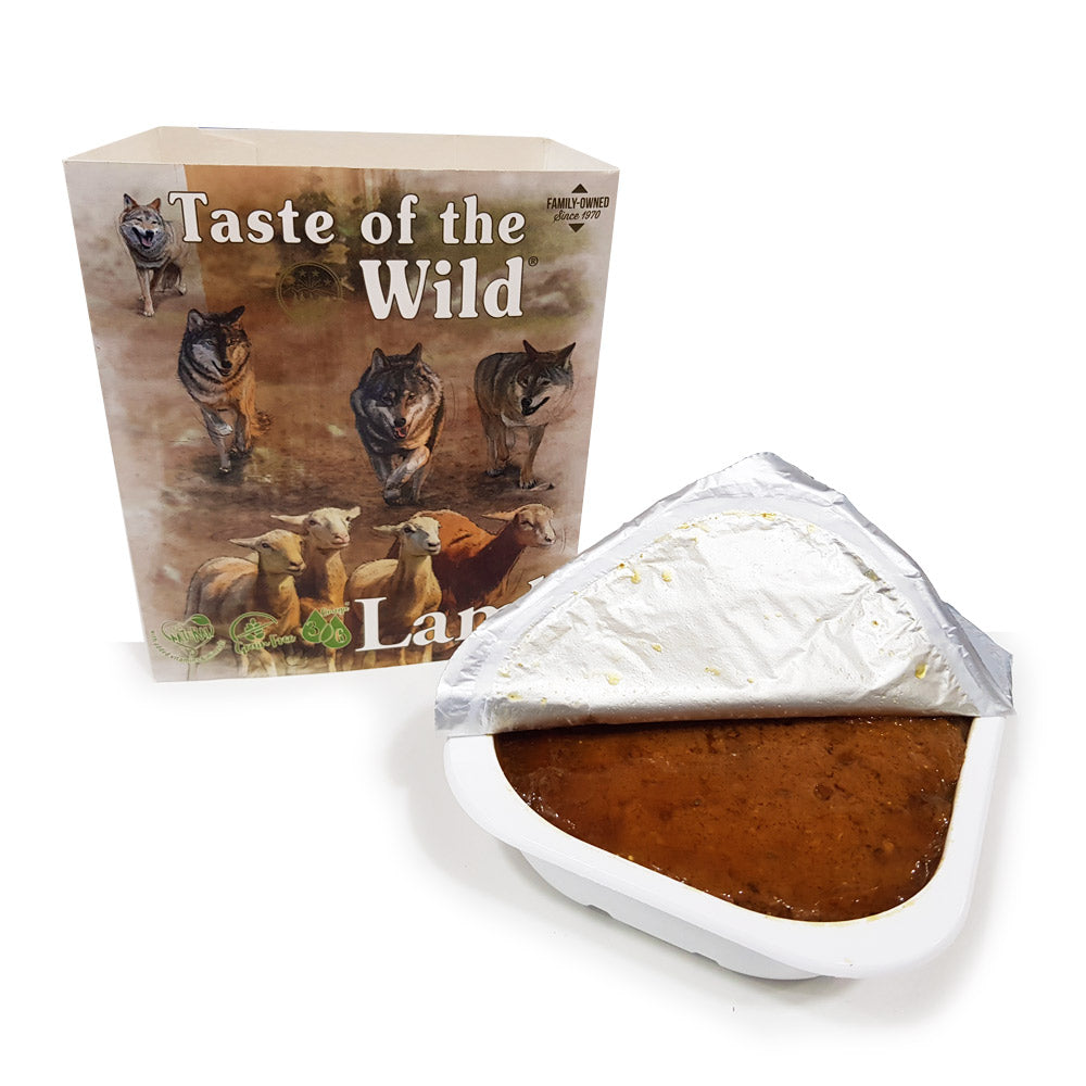 Taste of the Wild Dog Wet Food Lamb Fruit & Veg Tray