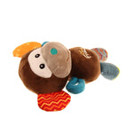 GiGwi Plush Friendz Squeaker Dog Toy - Monkey