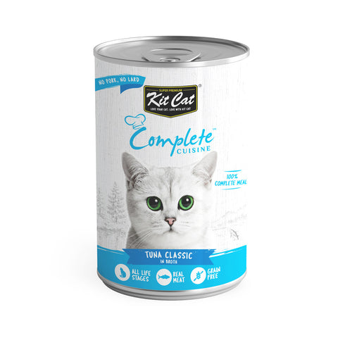 Kit Cat Complete Cuisine Tuna Classic In Broth 150g