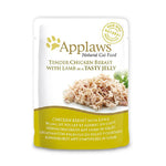 Applaws Natural Chicken with Lamb Cat Wet Food for 70g Jelly Pouch