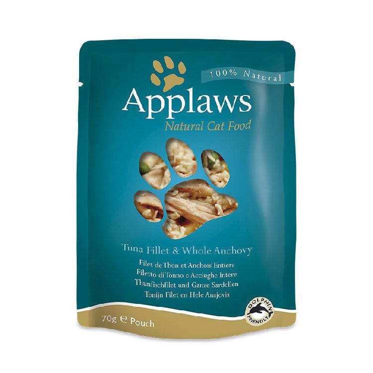 Applaws Natural Tuna with Anchovy Cat Wet Food for 70gr Pouch