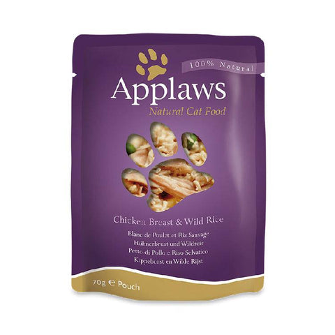 Applaws Natural Chicken with Rice Cat Wet Food for 70gr Pouch