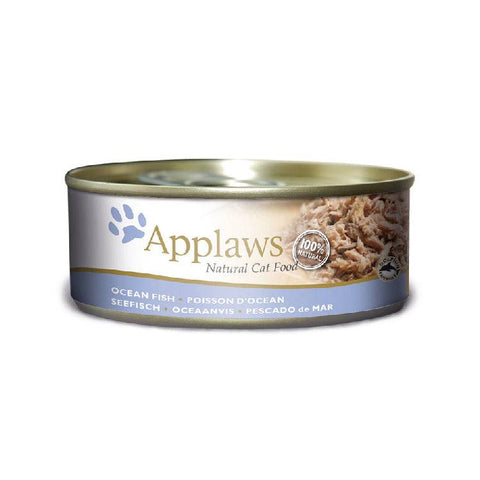 Applaws Natural Ocean Fish Cat Wet Food for 156g Tin