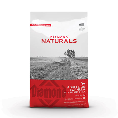 Diamond Naturals Adult Dog Lamb Meal & Rice Formula for 15 Kg