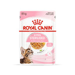 Royal Canin Kitten up to 12 Months Sterilised in Gravy Wet Cat Food 85g