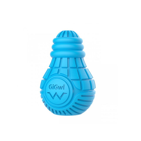 GiGwi Blue Bulb Dispensing Treat Dog Toy – Small