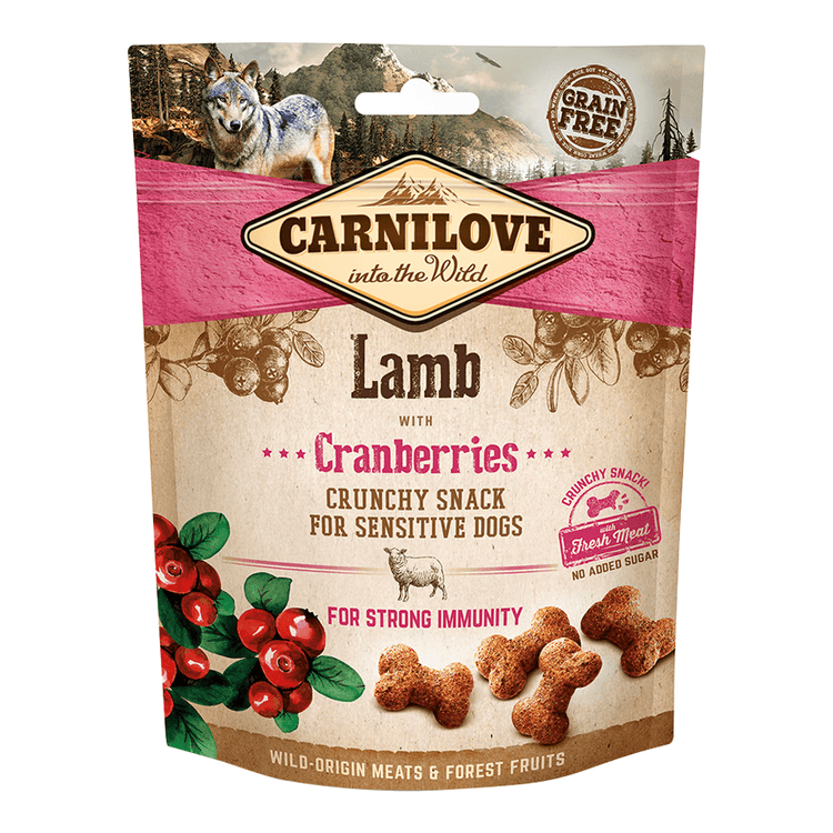 Carnilove Treats at Pet planet Trout lamb Snack for all dogs