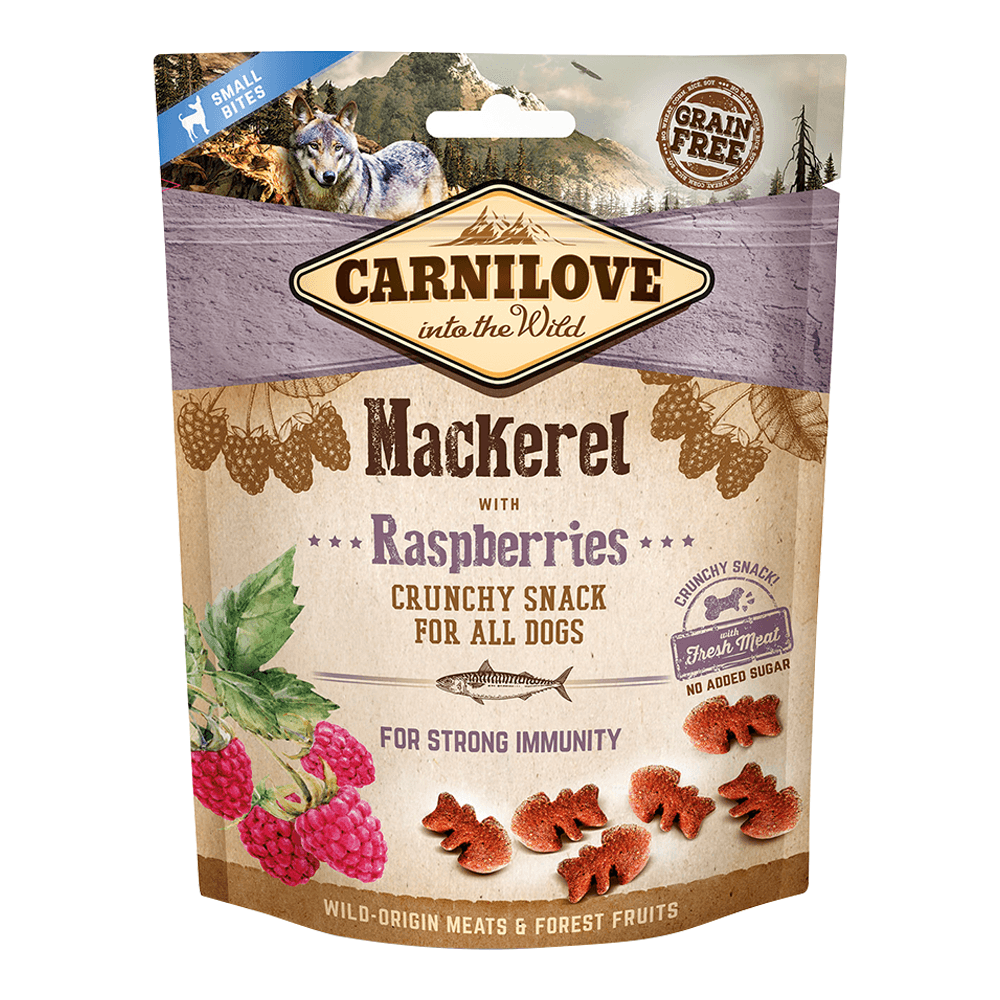 Carnilove Treats at Pet planet mackerel Soft Snack for all dogs