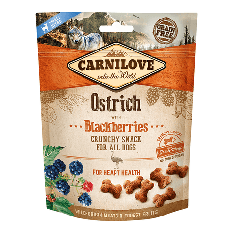 Carnilove Treats at Pet planet ostrich Soft Snack for all dogs