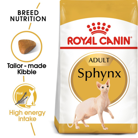 Royal Canin Feline Breed Nutrition Sphynx for 2 Kilograms