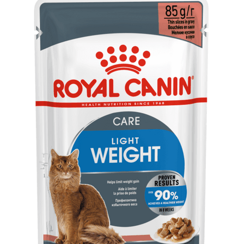 Royal Canin Feline Care Nutrition Light Weight Care WET FOOD 12 x 85g