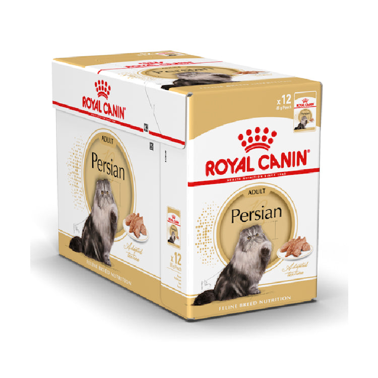 Royal Canin Feline Breed Nutrition Persian (WET FOOD - Pouches) 12x85g