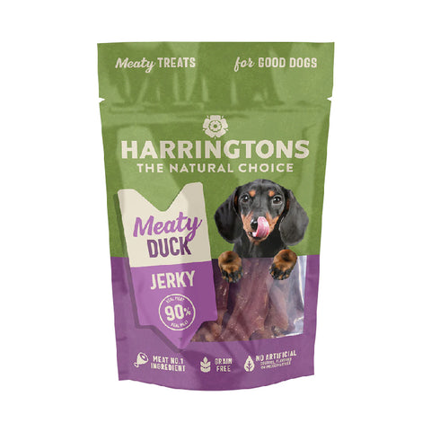 Harringtons Duck Jerky High Meat Dog Treats