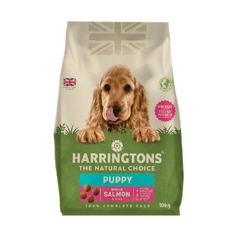 Harringtons Complete Puppy Salmon & Rice Dry Food for 10Kg