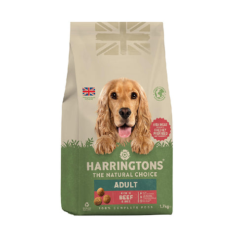 Harringtons Complete Beef Adult Dry Dog Food for 1.7Kg