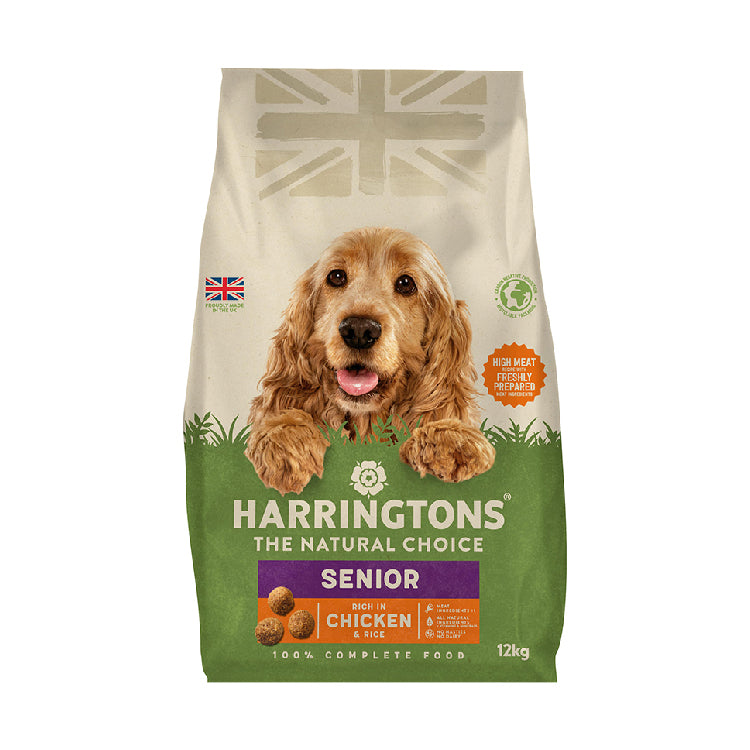 Harringtons Complete Chicken Rice Senior Dry Food for 12Kg