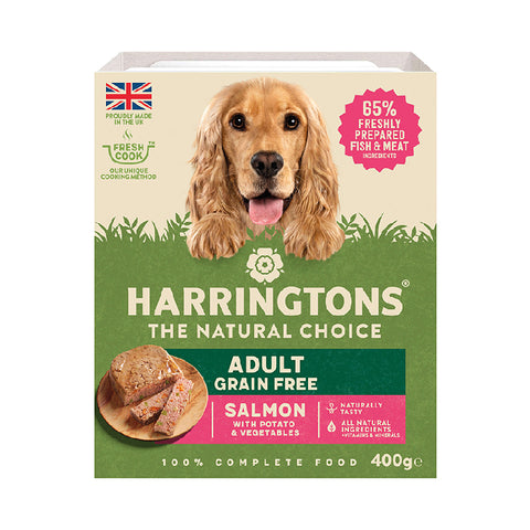 Harringtons Salmon Wet Dog Food