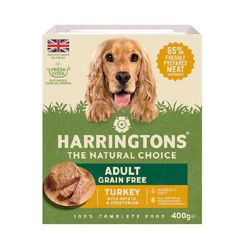 Harringtons Turkey Adult Wet Dog Food for 400gr