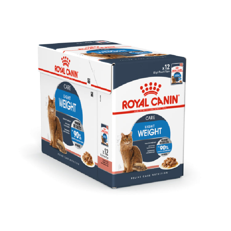 Royal Canin Feline Care Nutrition Light Weight Care WET FOOD 12 x 85g