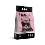 LindoCat White Bentonite Prestige - 10 L (Baby Powder Fragrance)