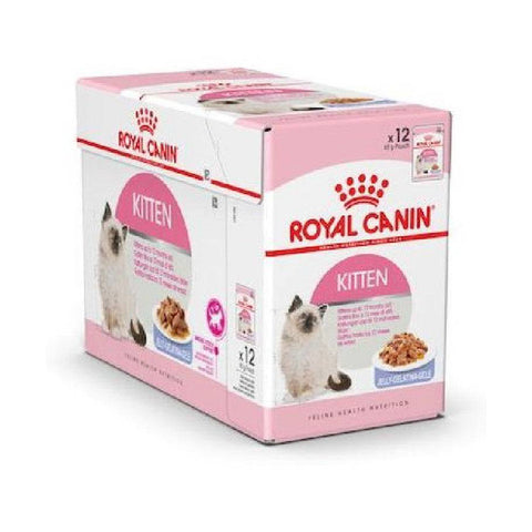 Royal Canin Feline Health Nutrition Kitten Jelly WET FOOD 12x85G