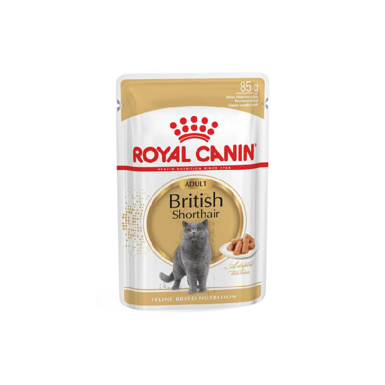 Royal Canin Feline Breed Nutrition British Shorthair WET FOOD for 85gr