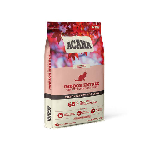 Acana Indoor Entree All Cat Types Dry Food for 1.8Kg