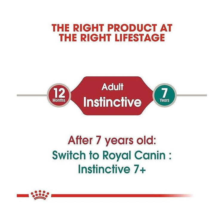 Royal Canin WET FOOD - Instinctive for Adult Cats pouch for 85gr