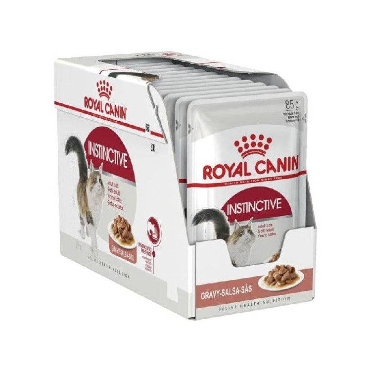 Royal Canin WET FOOD - Instinctive for Adult Cats (12 pouches for 85gr)